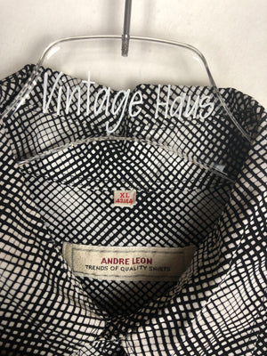 Vintage Crazy Pattern Hemd (L)