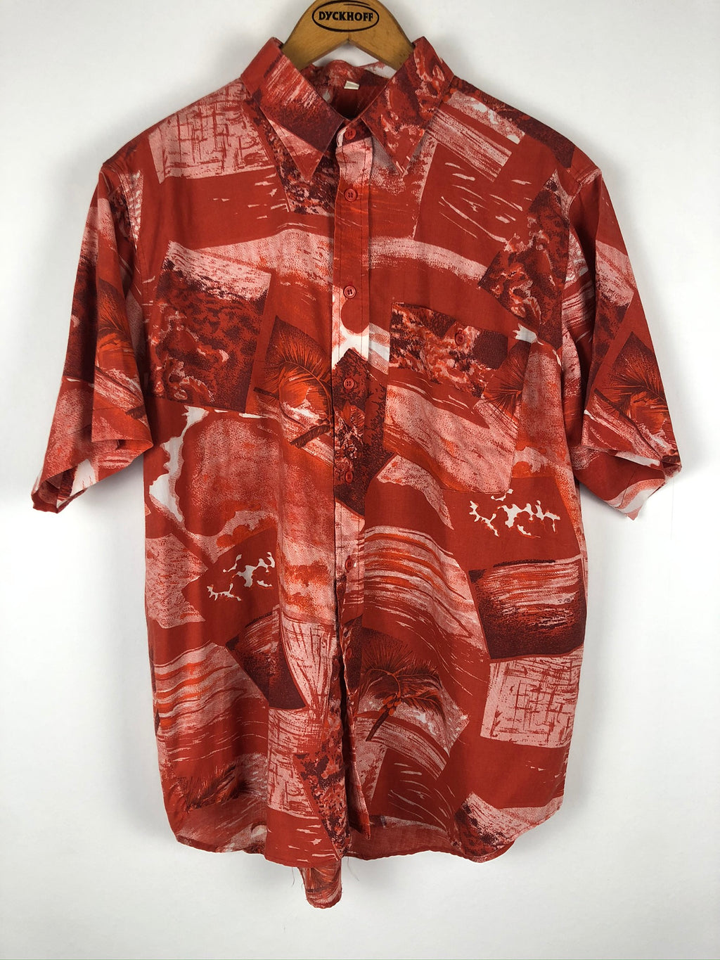 Vintage Crazy Pattern Hemd (L)