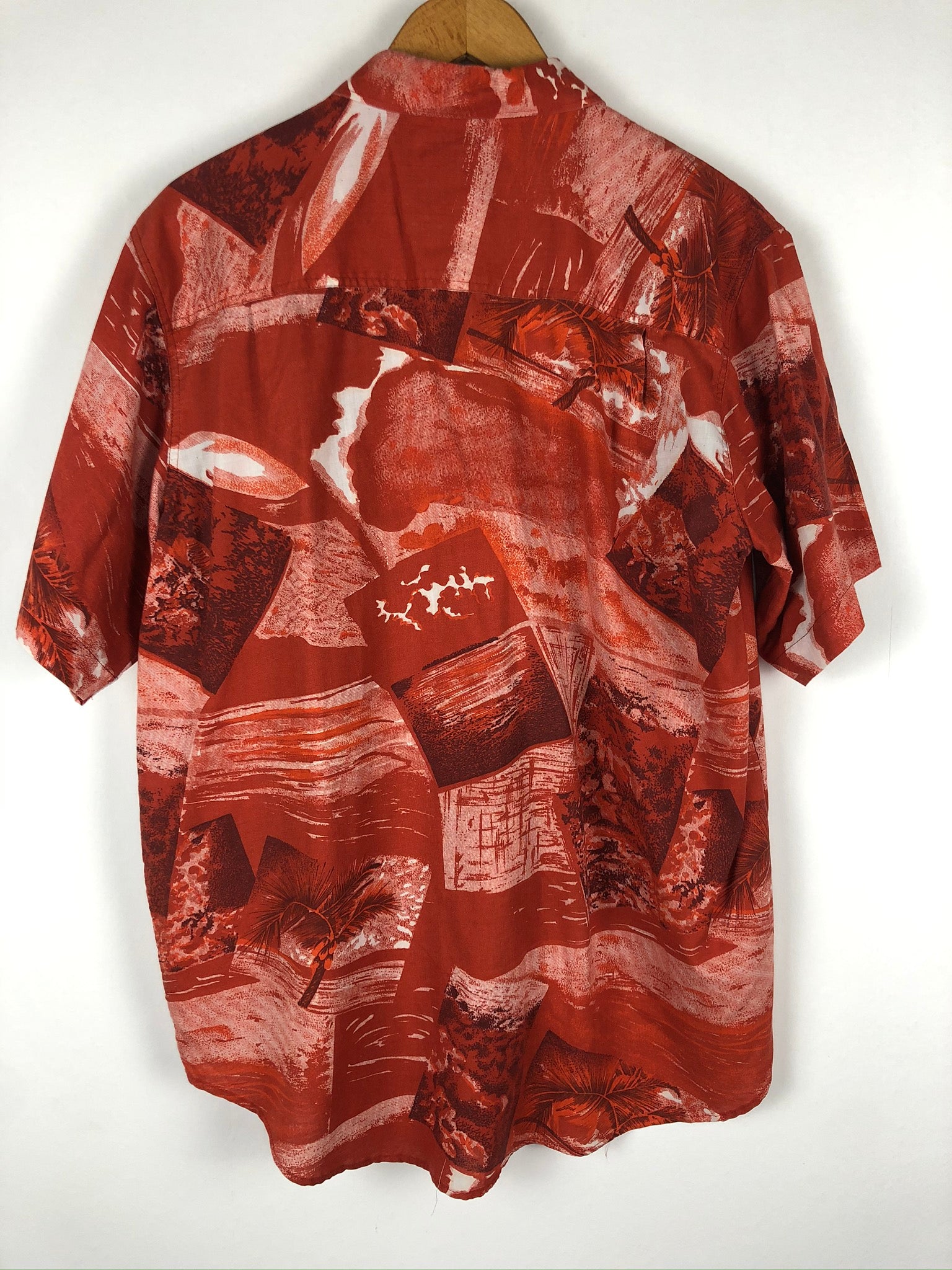 Vintage Crazy Pattern Hemd (L)