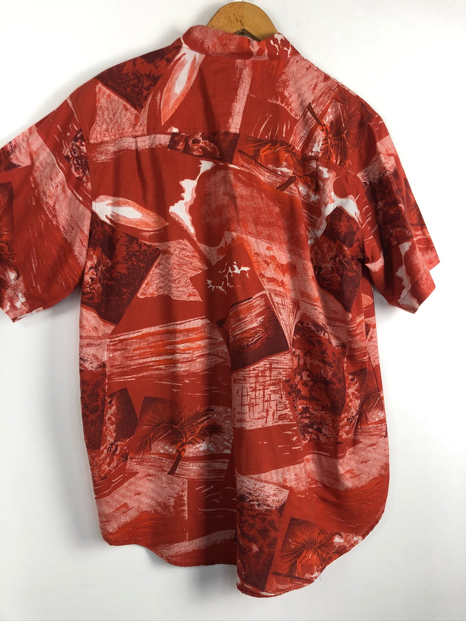 Vintage Crazy Pattern Hemd (L)
