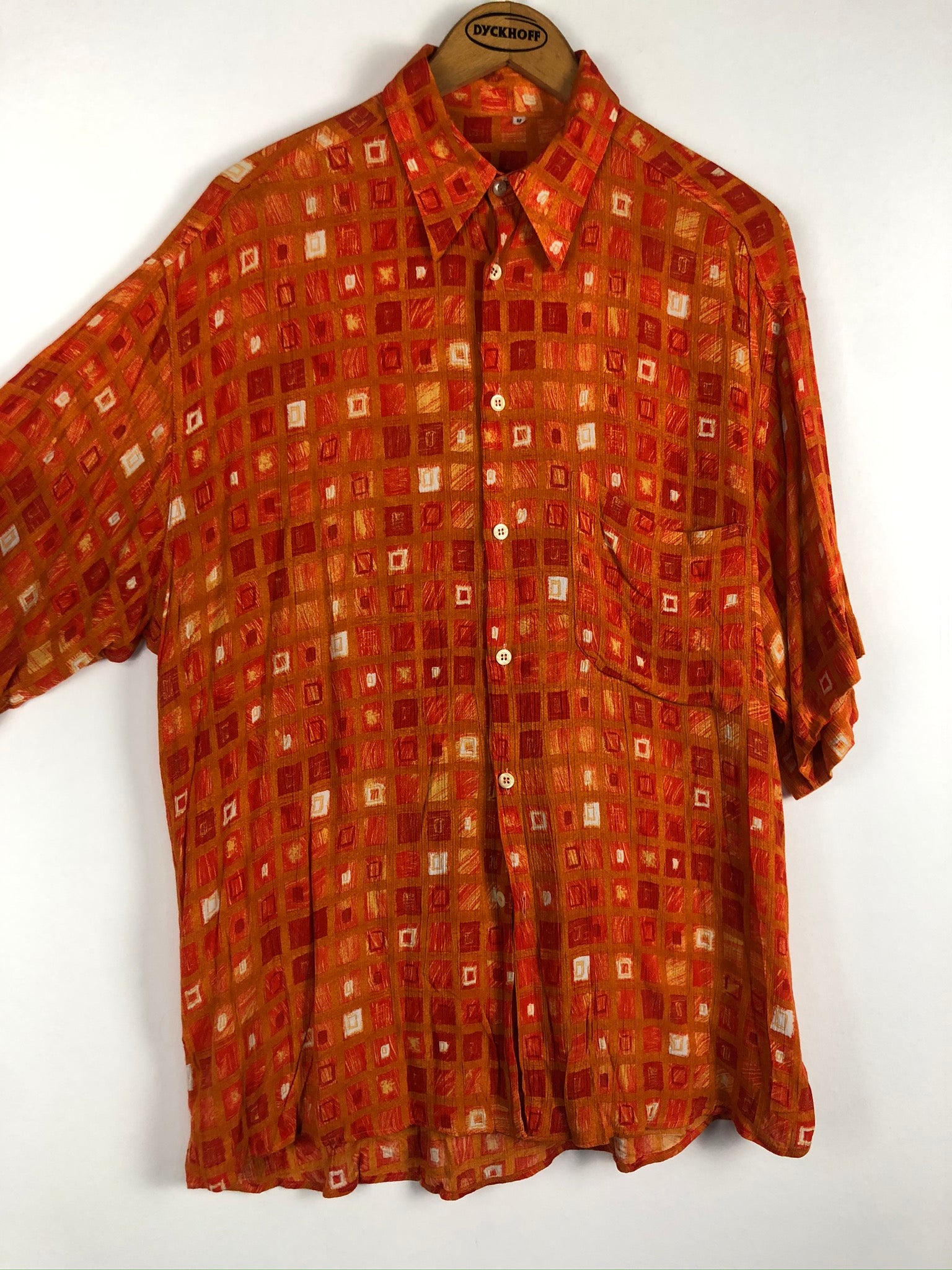 Vintage Crazy Pattern Hemd (L)