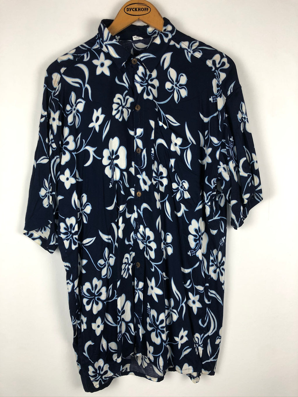 Vintage Crazy Pattern Hemd (L)