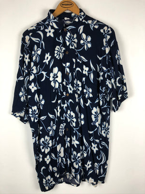 Vintage Crazy Pattern Hemd (L)