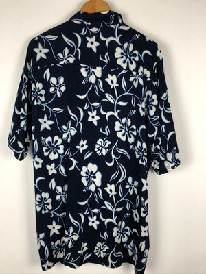 Vintage Crazy Pattern Hemd (L)
