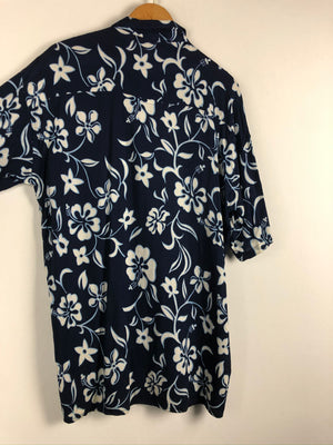 Vintage Crazy Pattern Hemd (L)