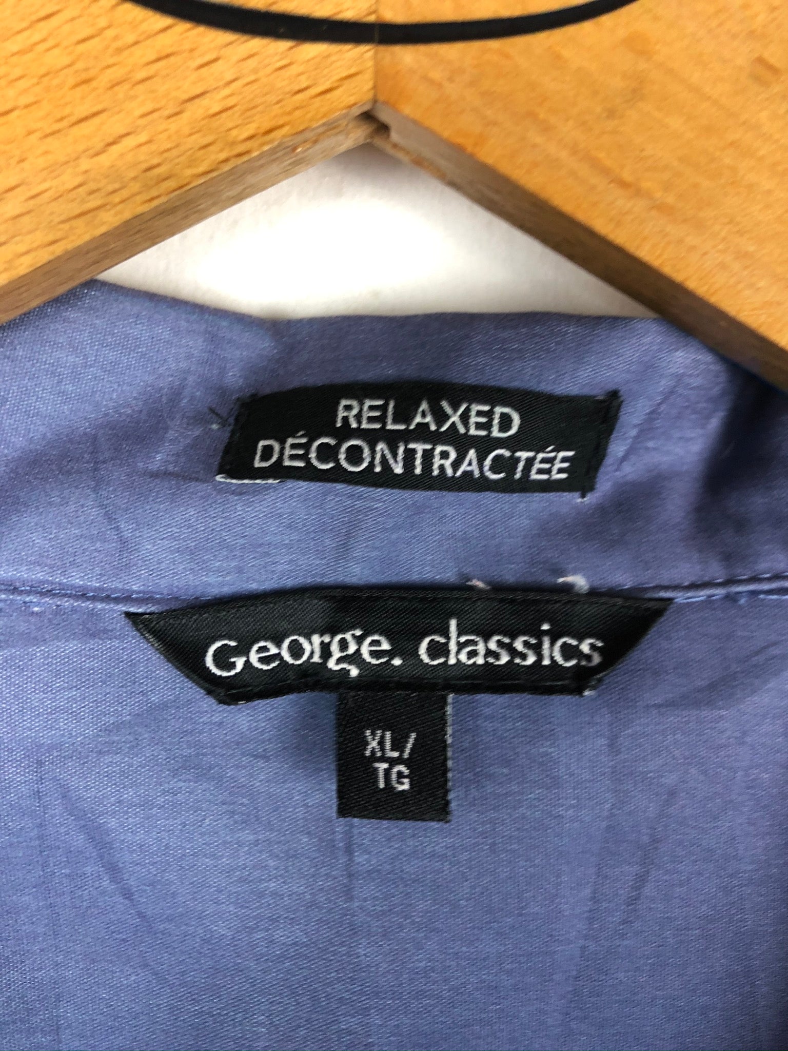 Vintage Crazy Pattern Hemd (XL)