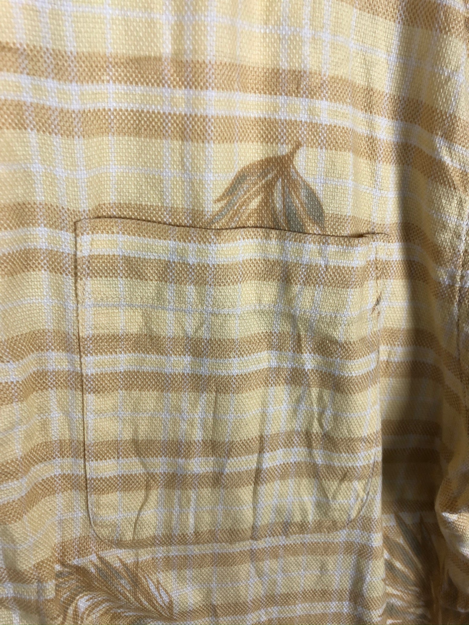 Vintage Crazy Pattern Hemd (L)