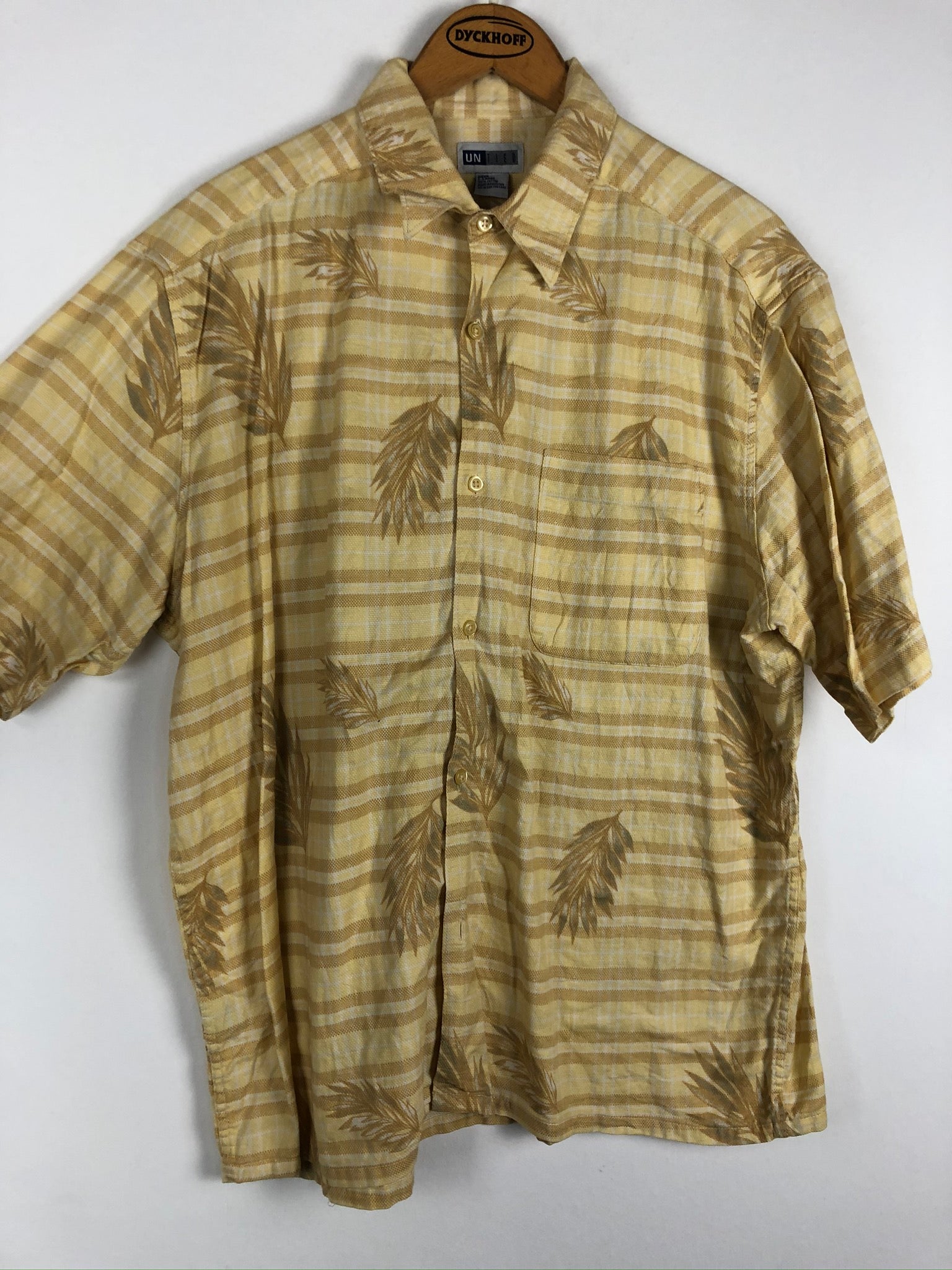 Vintage Crazy Pattern Hemd (L)