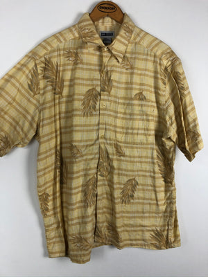 Vintage Crazy Pattern Hemd (L)