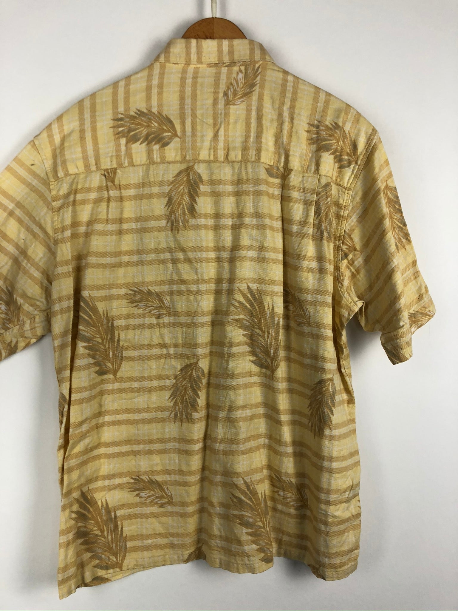 Vintage Crazy Pattern Hemd (L)
