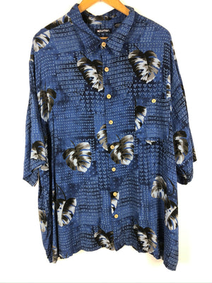 Vintage Crazy Pattern Hemd (XXL)