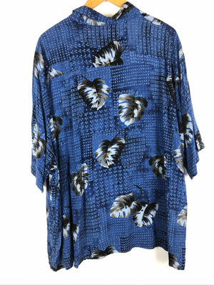 Vintage Crazy Pattern Hemd (XXL)