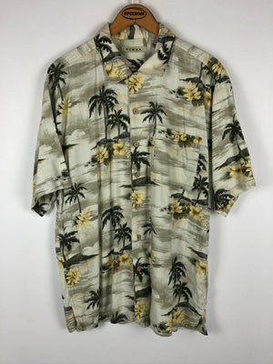 Vintage Crazy Pattern Hemd (L)