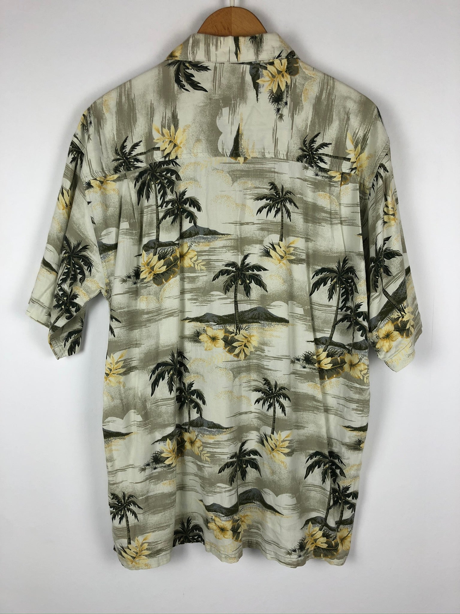 Vintage Crazy Pattern Hemd (L)