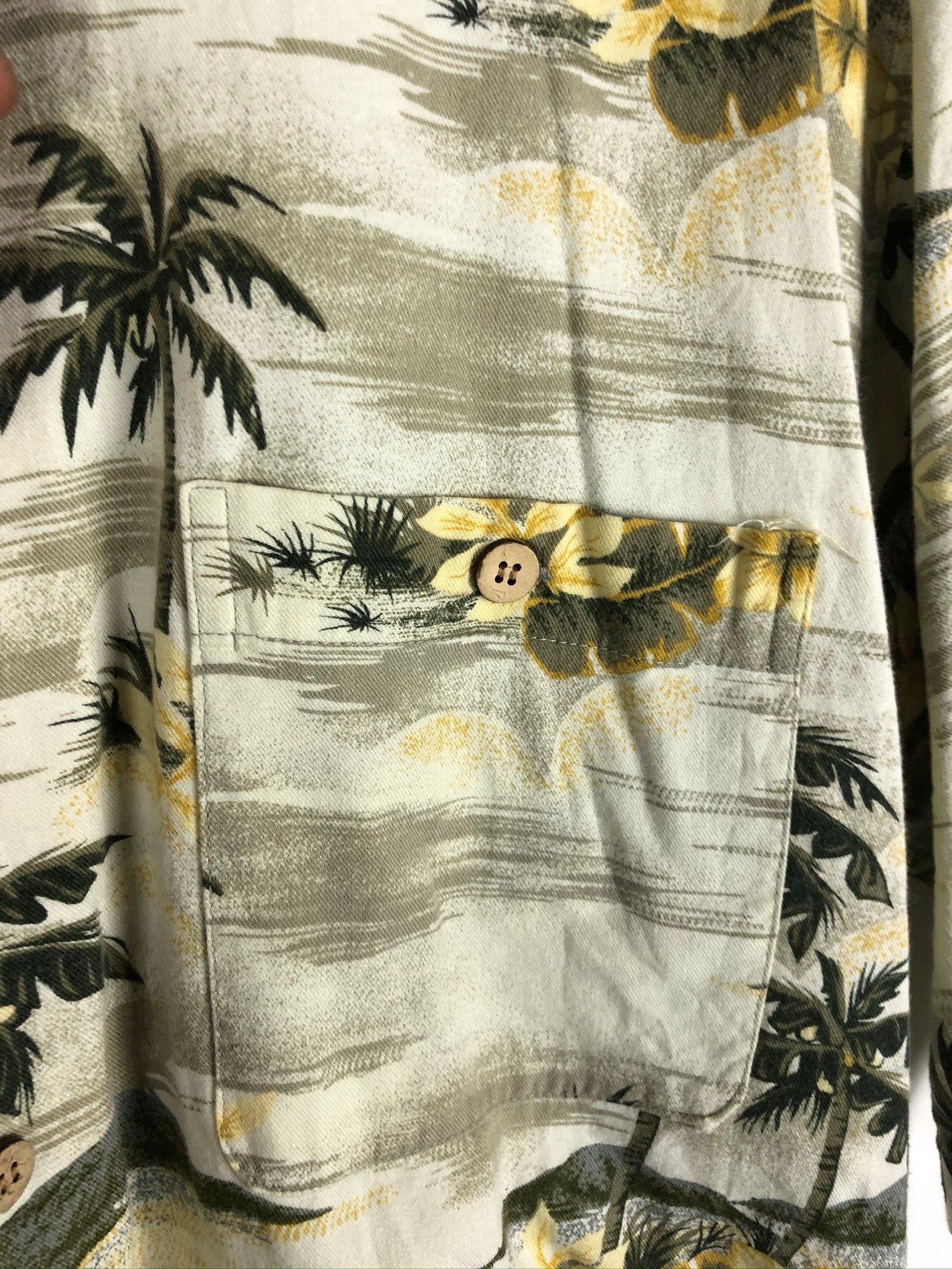 Vintage Crazy Pattern Hemd (L)