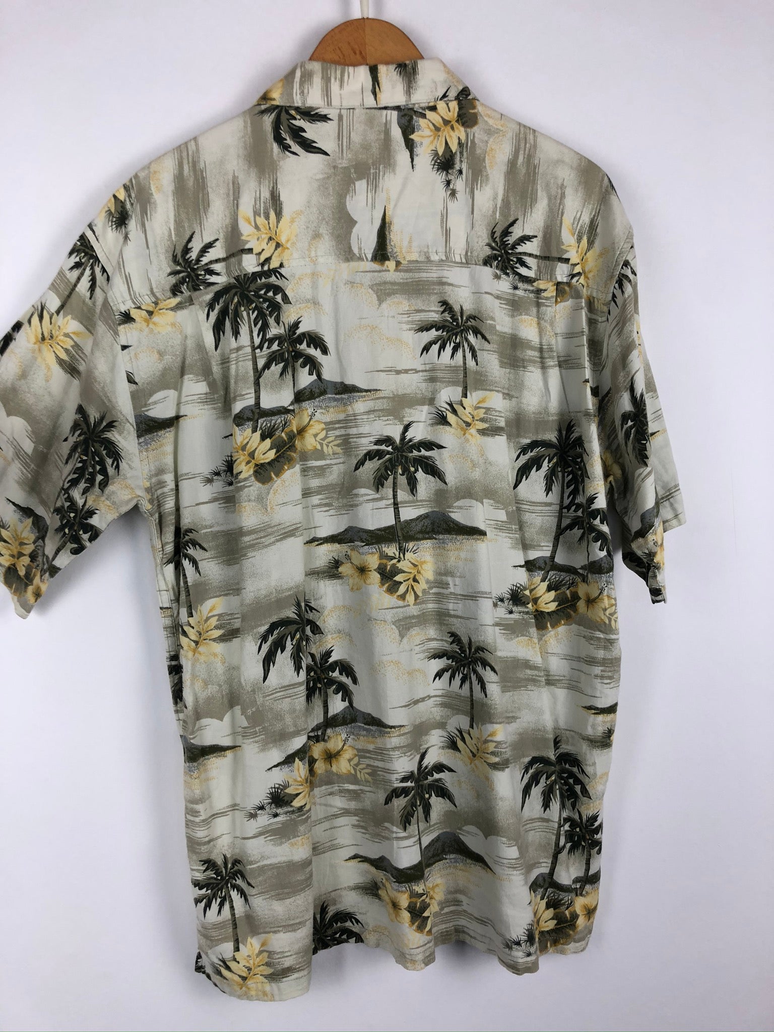 Vintage Crazy Pattern Hemd (L)