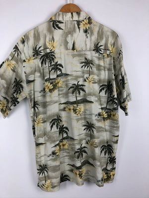 Vintage Crazy Pattern Hemd (L)