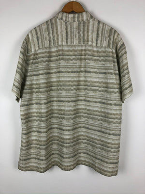 Vintage Crazy Pattern Hemd (XXL)