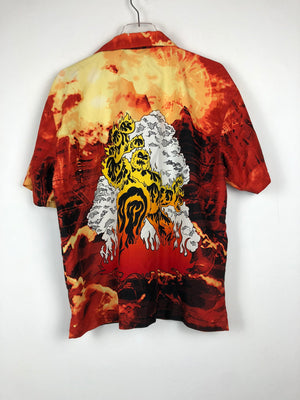 Vintage Crazy Pattern Hemd (S-M)