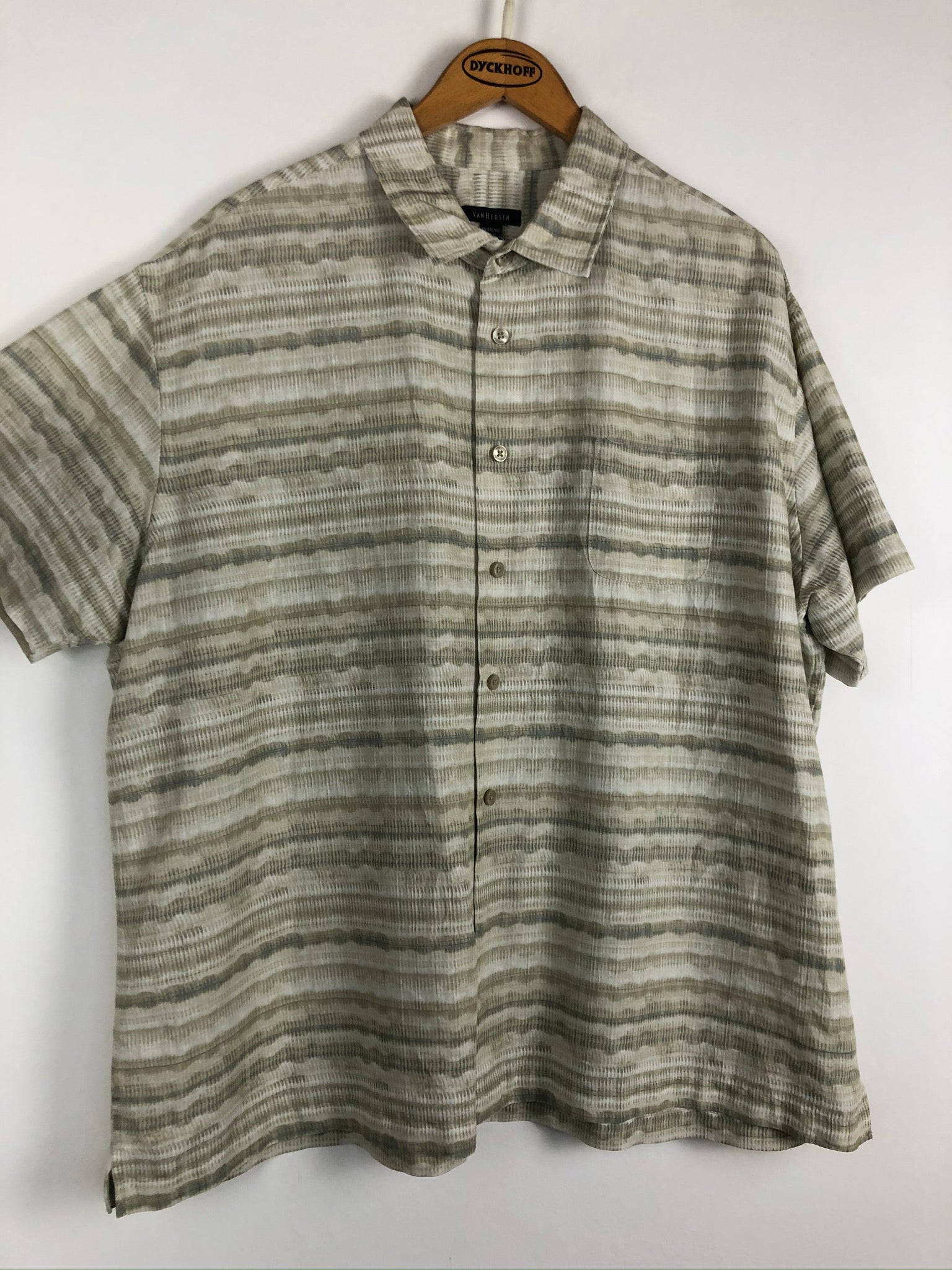 Vintage Crazy Pattern Hemd (XXL)