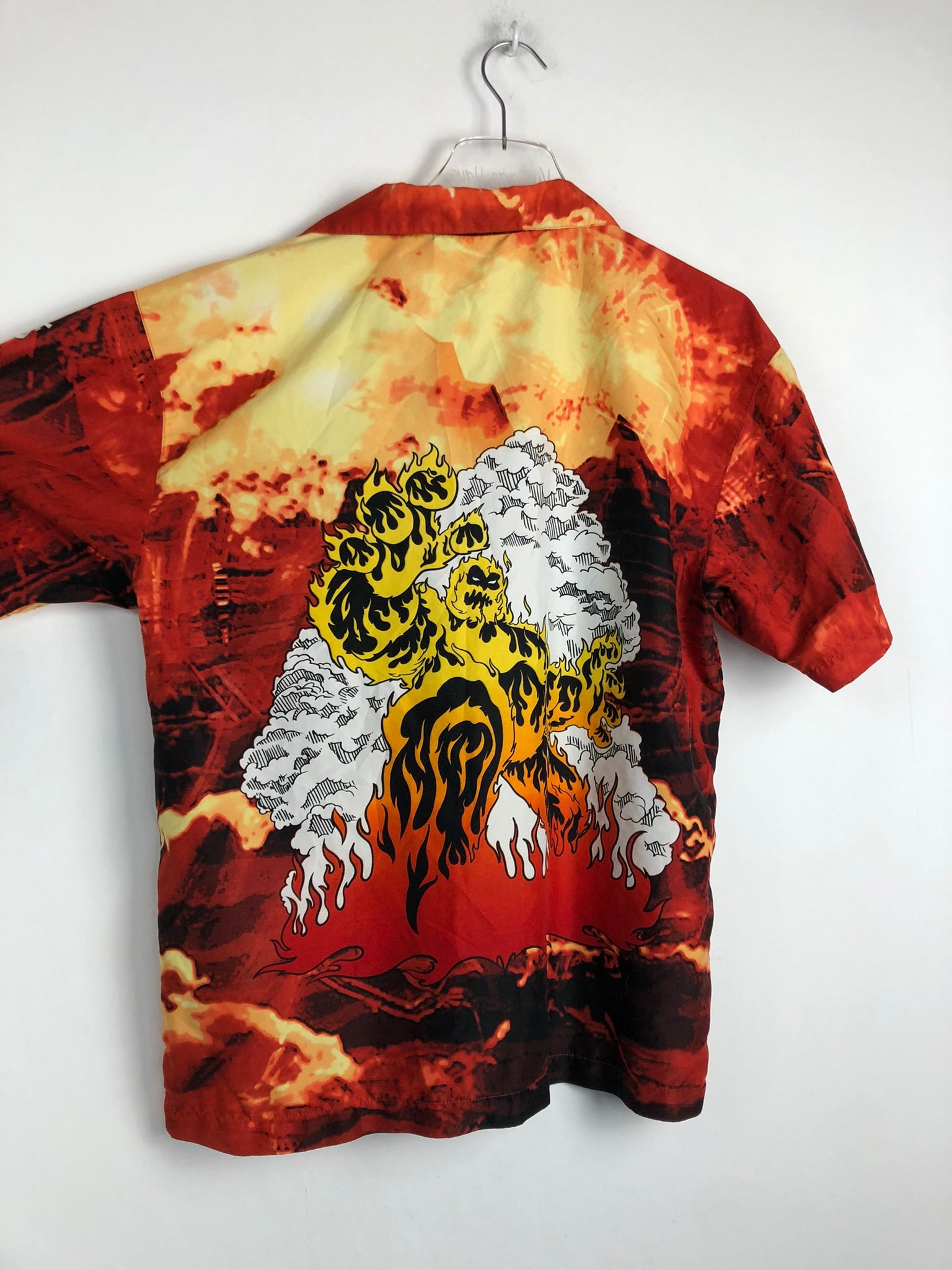 Vintage Crazy Pattern Hemd (S-M)