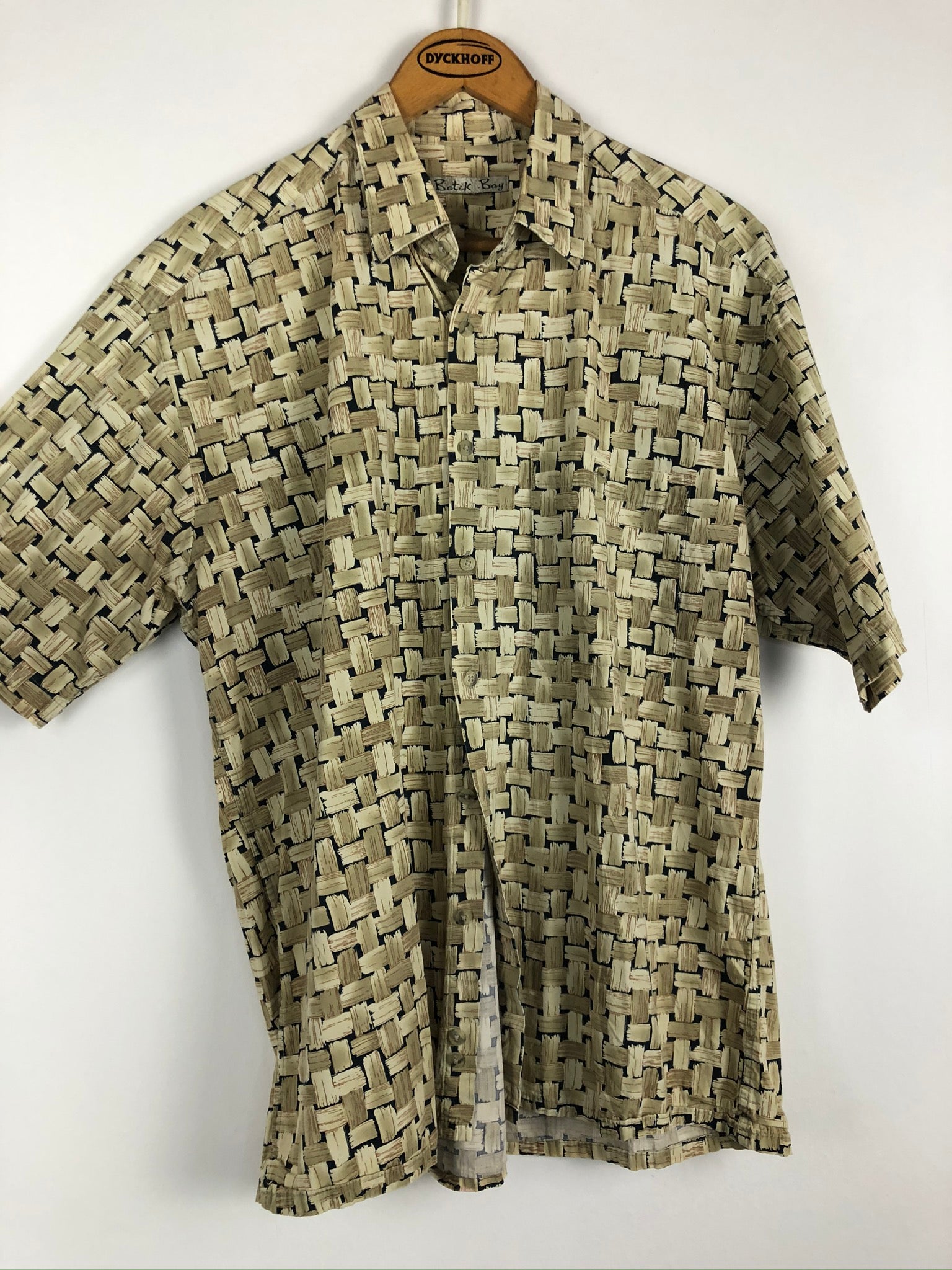 Vintage Crazy Pattern Hemd (L)