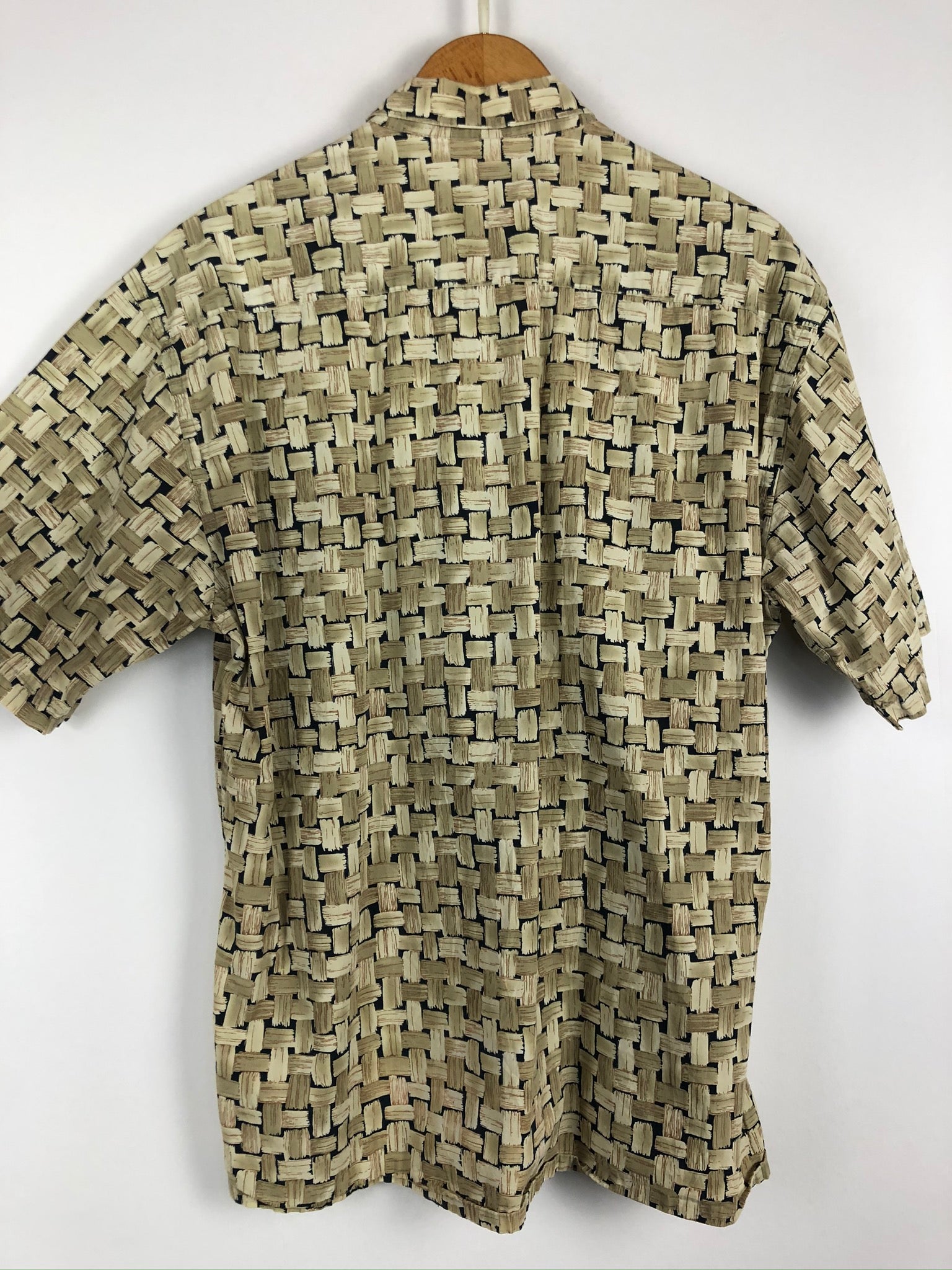 Vintage Crazy Pattern Hemd (L)