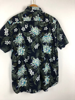 Vintage Crazy Pattern Hemd (L)