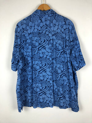 Vintage Crazy Pattern Hemd (XL)