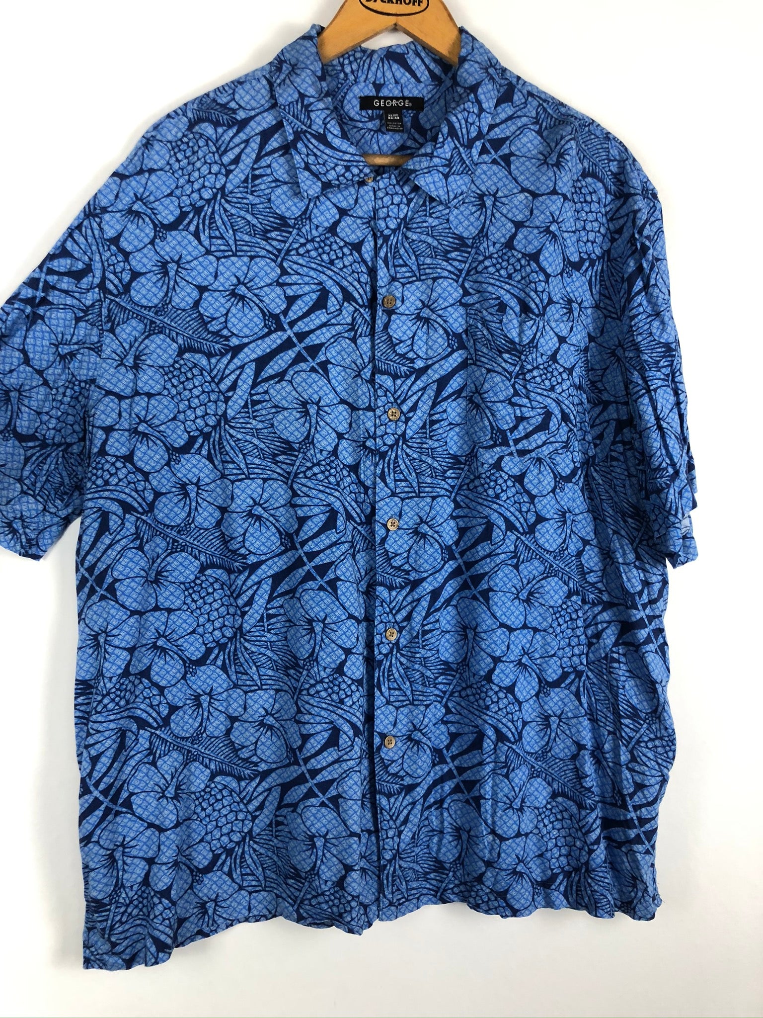 Vintage Crazy Pattern Hemd (XL)