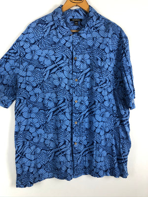 Vintage Crazy Pattern Hemd (XL)