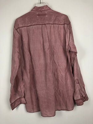 Vintage Seiden Hemd (M-L)