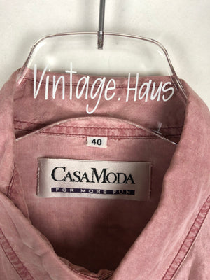 Vintage Seiden Hemd (M-L)