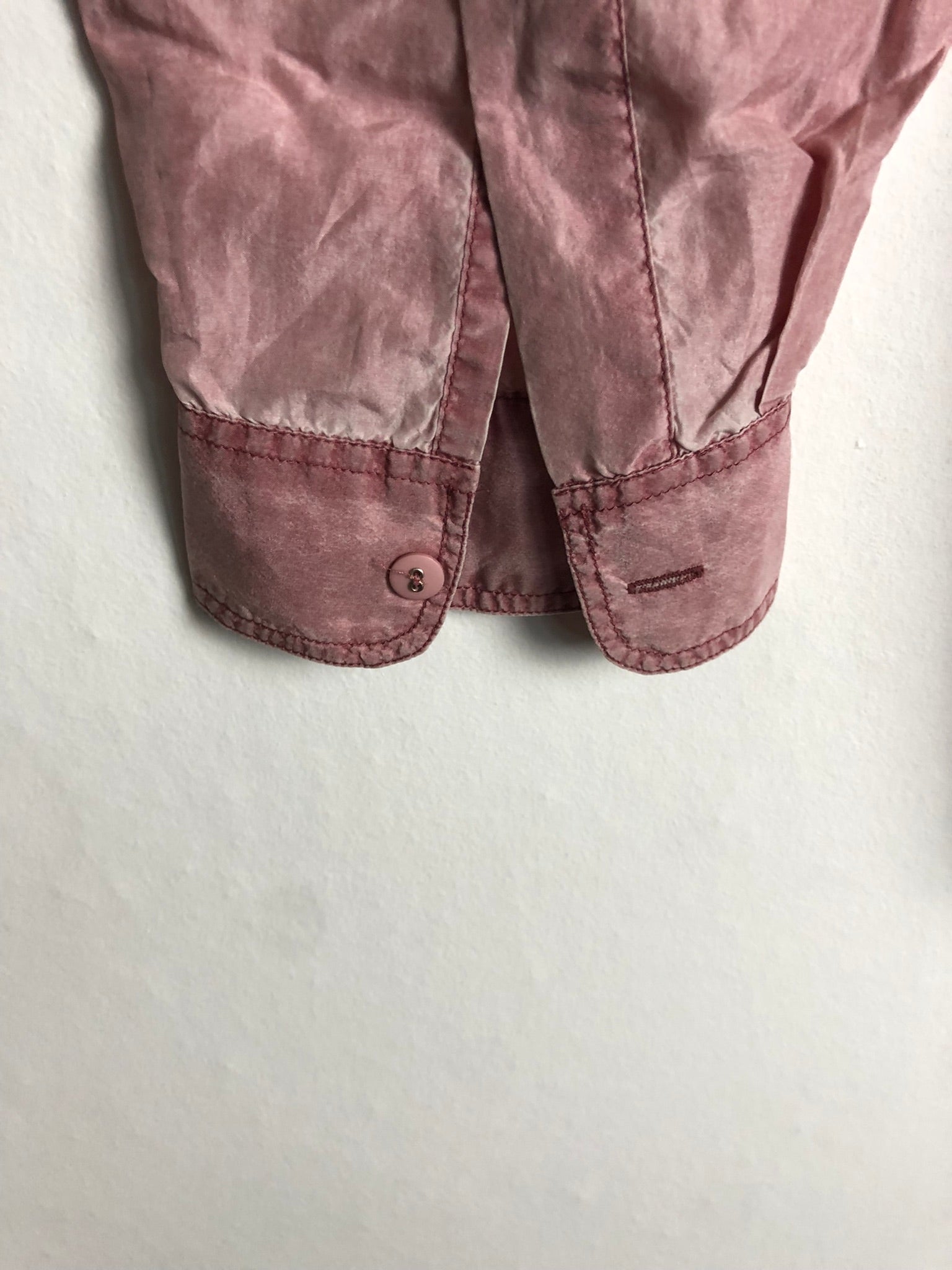 Vintage Seiden Hemd (M-L)