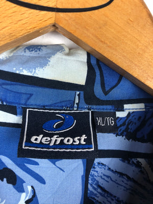 Vintage Crazy Pattern Hemd (L)