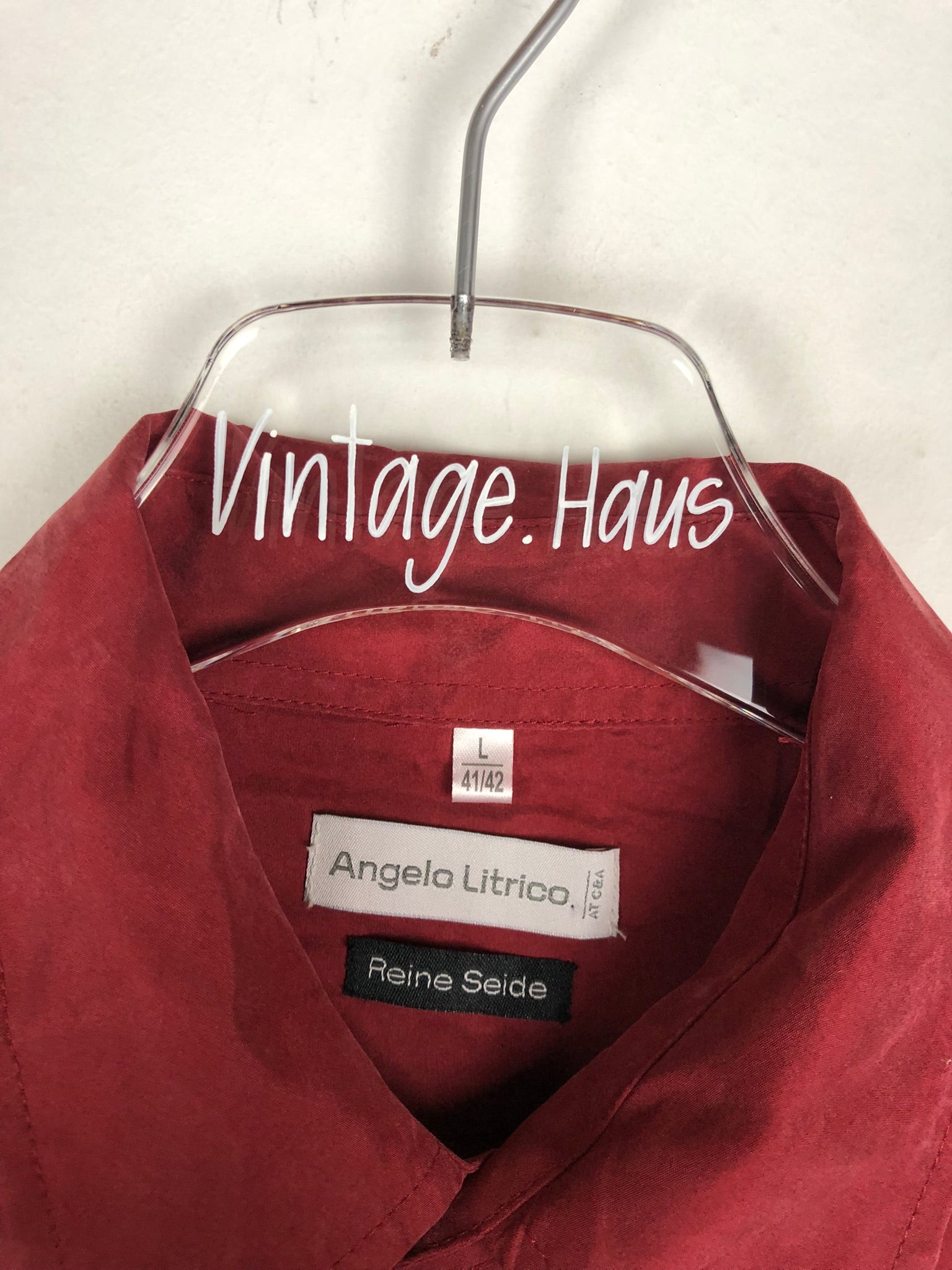 Vintage Seiden Hemd (L)