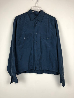 Vintage Seiden Hemd (S)