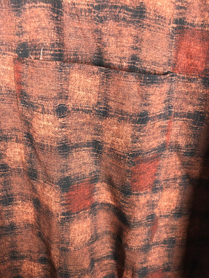 Vintage Crazy Pattern Hemd (L)