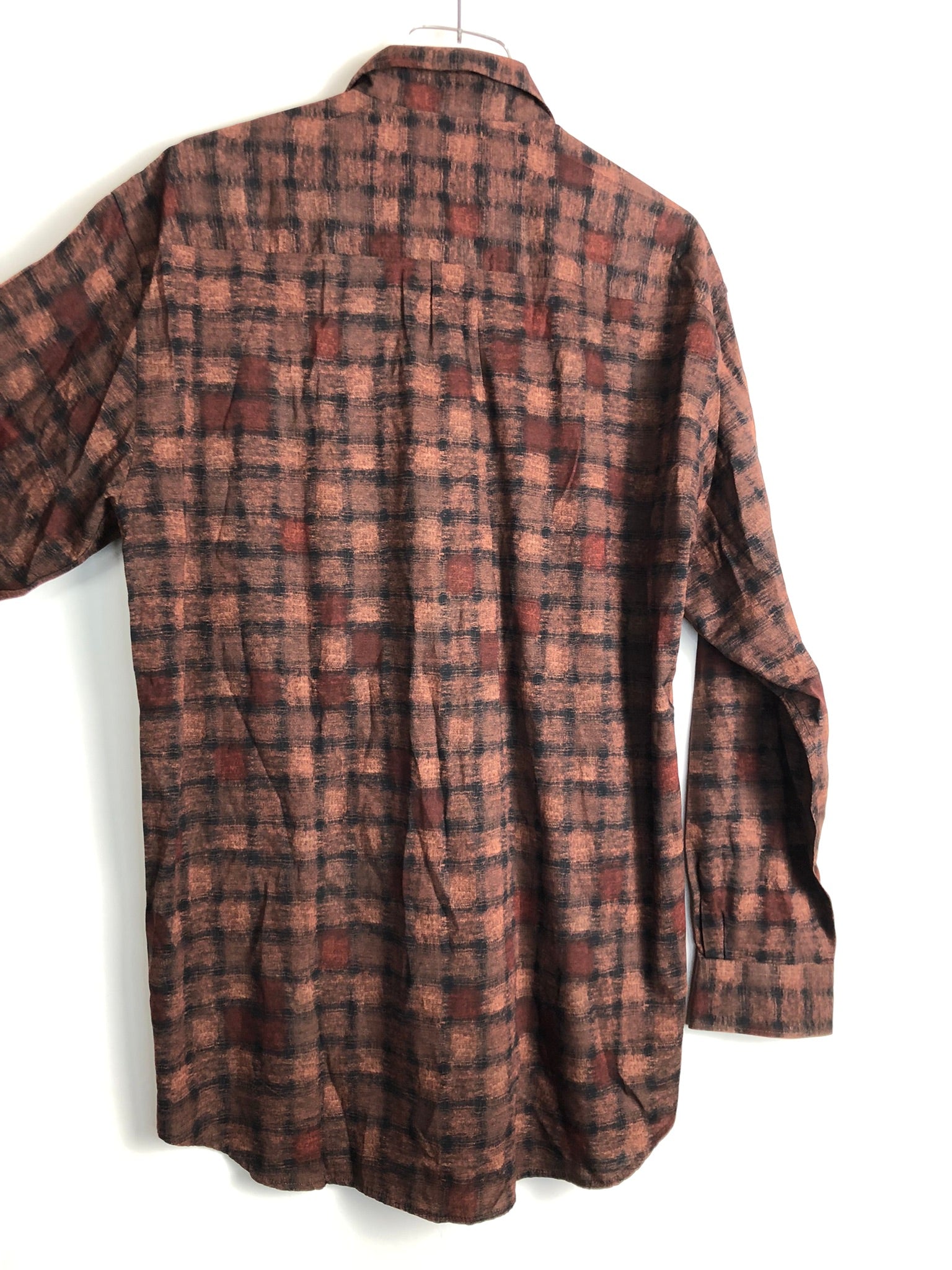 Vintage Crazy Pattern Hemd (L)