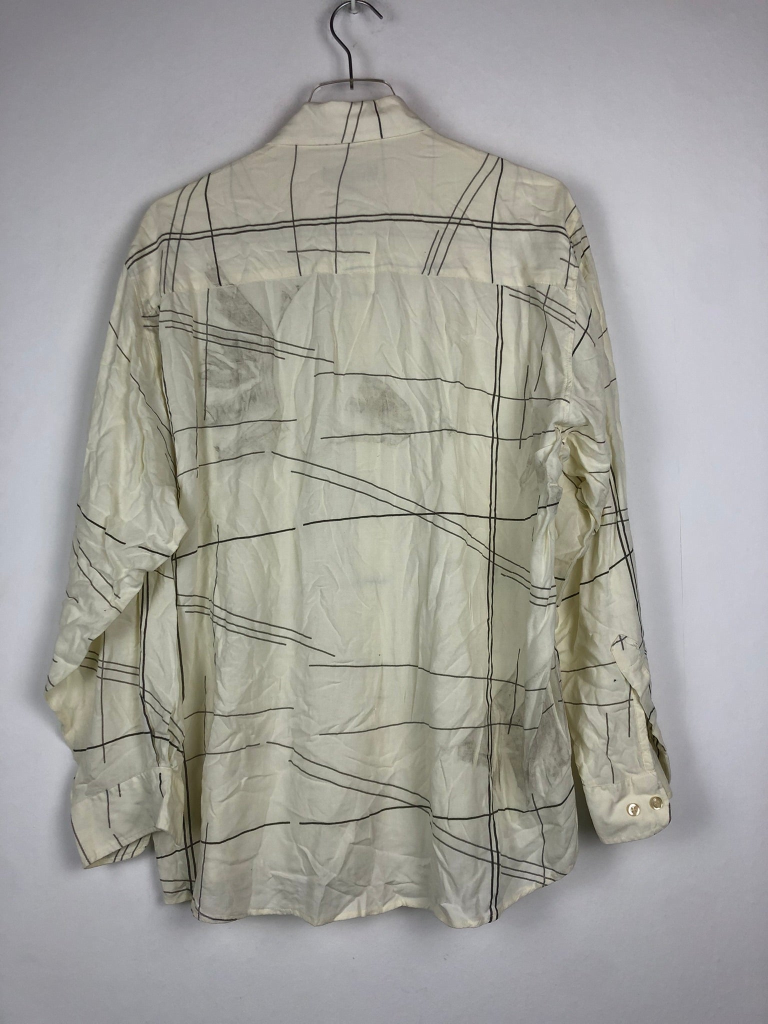Vintage Crazy Pattern Hemd (L)