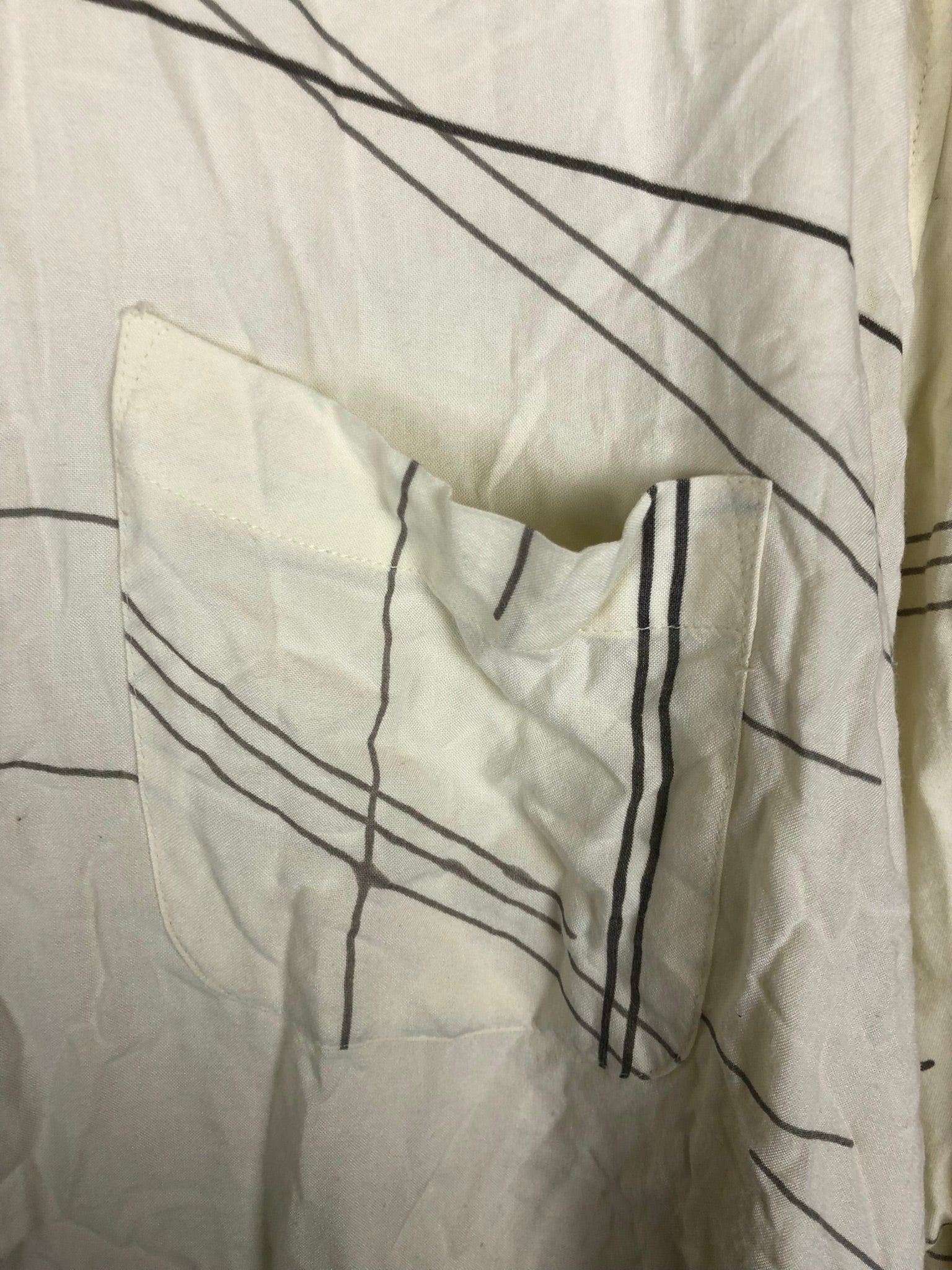 Vintage Crazy Pattern Hemd (L)