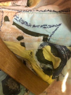 Vintage Crazy Pattern Hemd (S-M)