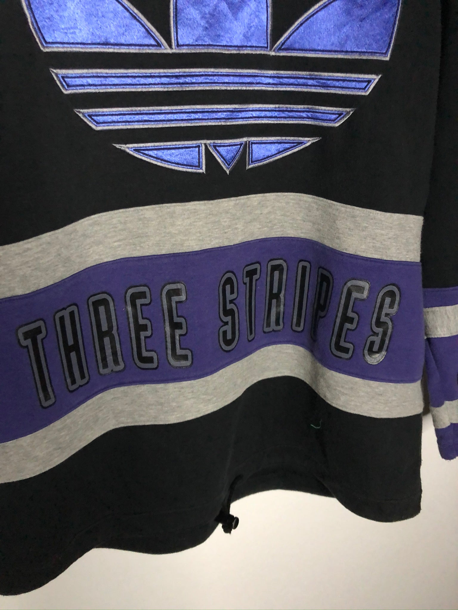 Vintage Adidas 3 Stripes Sweater (L)