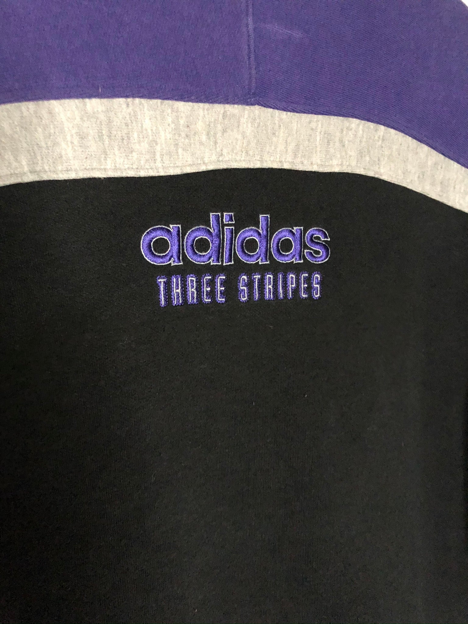Vintage Adidas 3 Stripes Sweater (L)