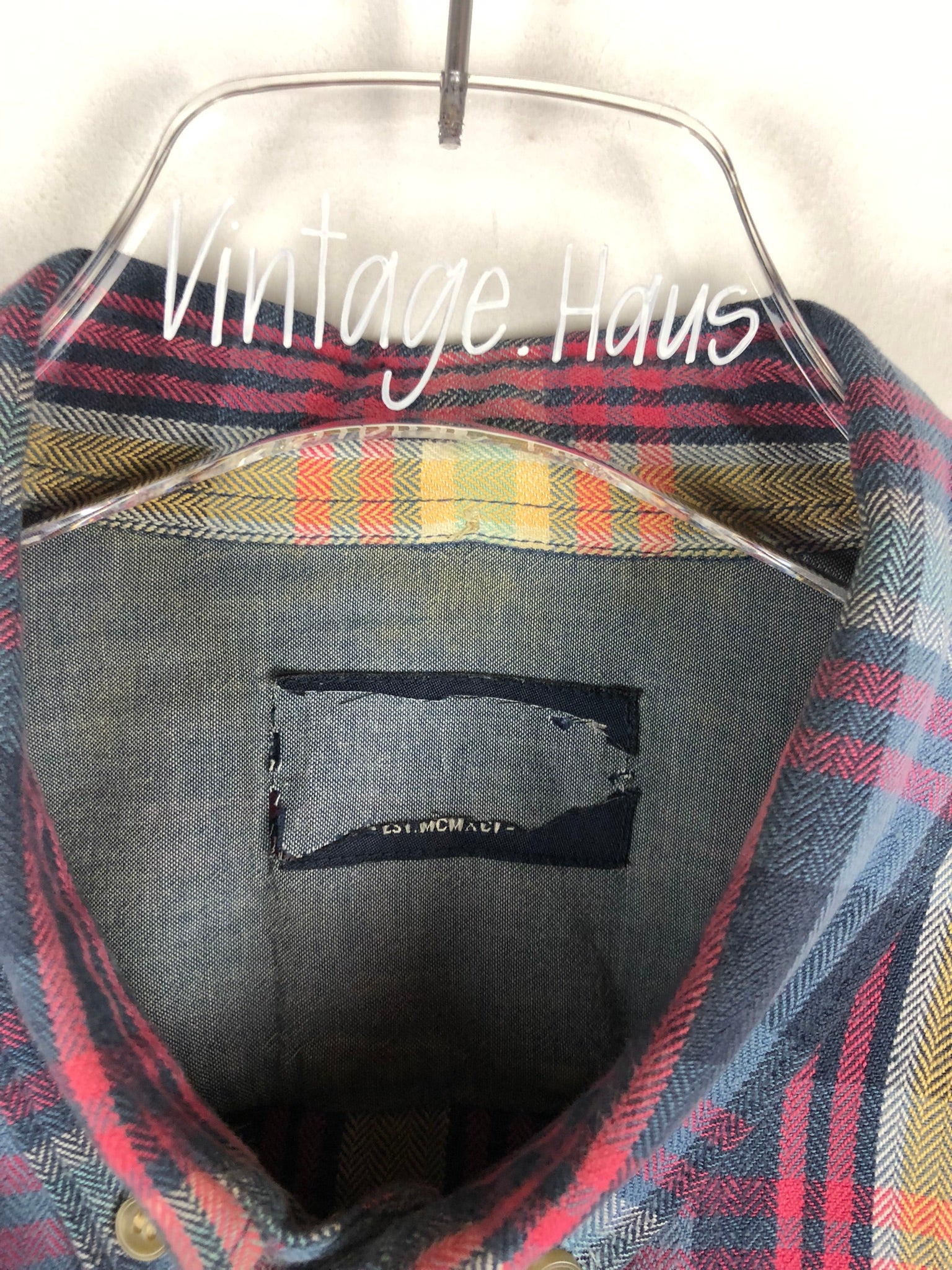 Vintage Baumwollhemd (M)
