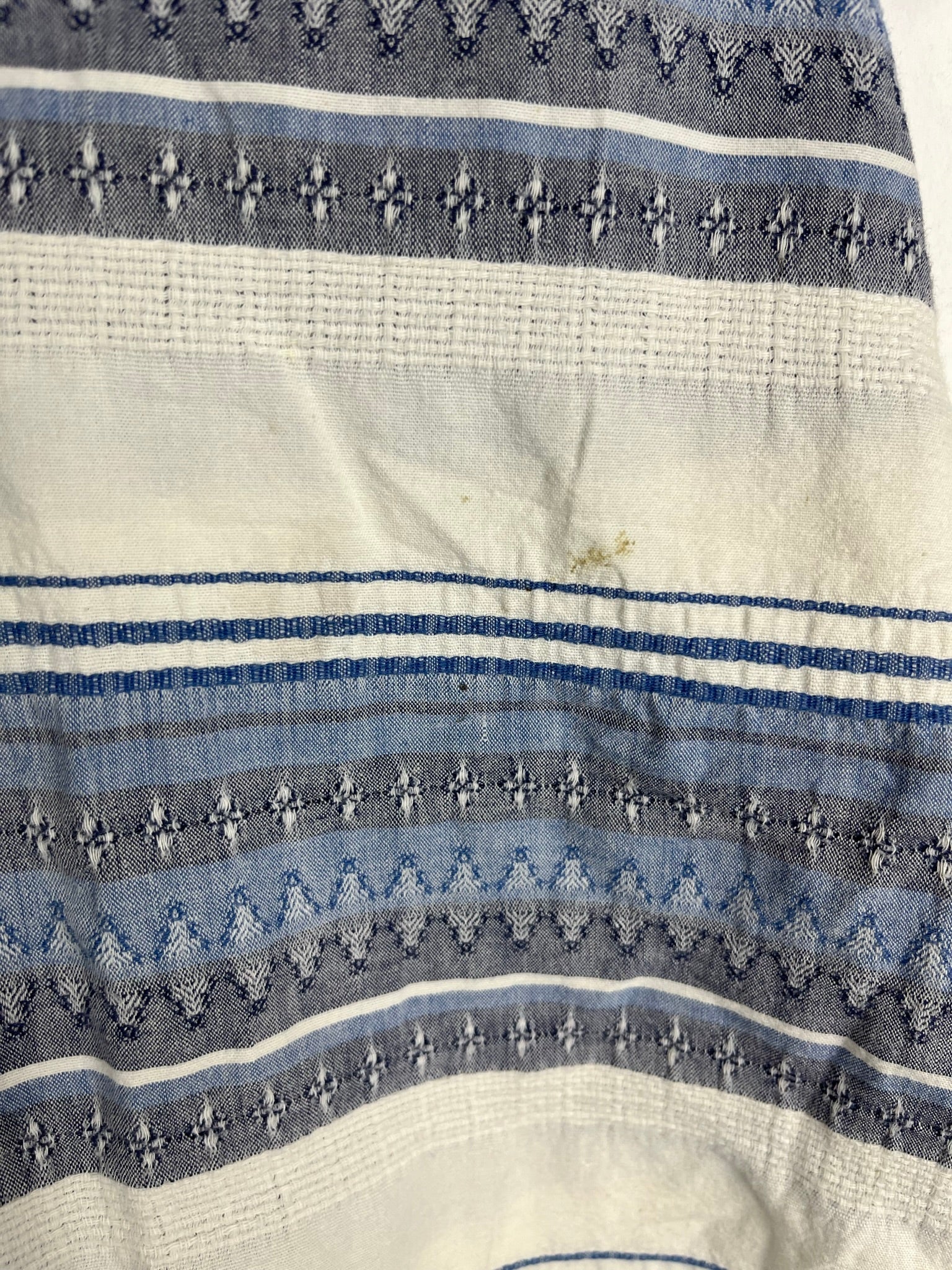 Vintage Crazy Pattern Baumwoll Hemd (L)