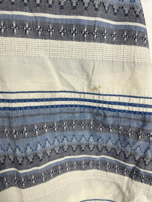Vintage Crazy Pattern Baumwoll Hemd (L)