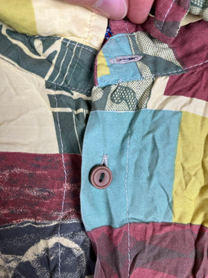 Vintage Crazy Pattern Hemd (M)