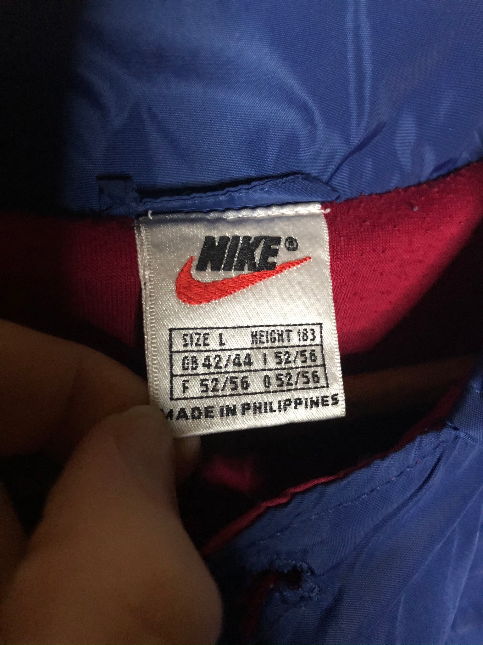 Vintage Nike Big Swoosh Jacke (XL-XXL)