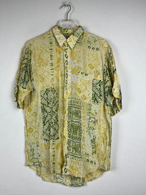 Vintage Crazy Pattern Hemd (S)